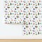 Horse Race Equestrian Derby Horses Jockey Racing Thoroughbred Custom Pre-pasted Wallpaper by Spoonflower Pre-Pasted Wallpaper 2FT Wide